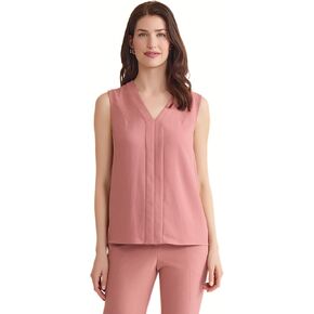 Kasper Womens Petite Sleeveless V-Neck Top in Saudi Arabia