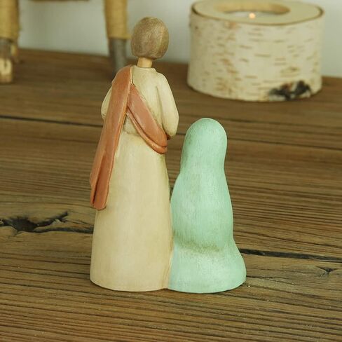 Nativity Set Holy Family Nativity Scene Figurine (Color) in Saudi Arabia
