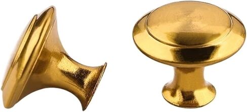 10 Round Cabinet Handles, Drawer and Wardrobe Door, and Furniture Hardware(Black,27 * 21.8 * 13.4mm) in Saudi Arabia