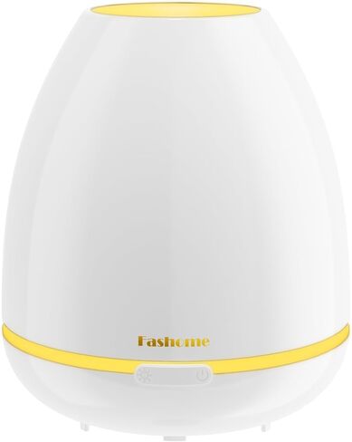 موزع روائح الزيوت العطرية ومرطب الرذاذ البارد سعة 300 مل - علاج عطري بالموجات فوق الصوتية فائق الهدوء لغرفة النوم، ضوء ليلي بـ 7 ألوان، خالٍ من مادة BPA، إيقاف تلقائي، رذاذ مستمر يصل إلى 12 ساعة (أسود) in Kuwait