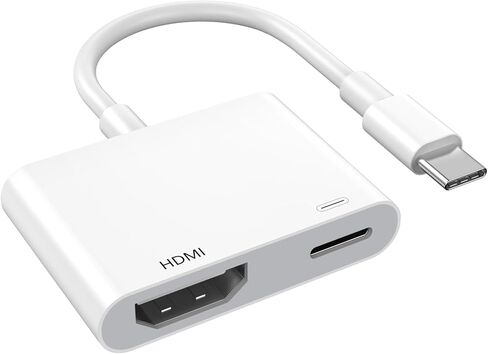 [Apple MFi Certified] Lightning to HDMI Cable Adapter for iPhone,1080P Lightning to HDMI Digital AV Adapter HDTV Cord Compatible with iPhone 14 13 12 11 Pro Max XS XR X 8 to TV Projector Monitor-6.6ft in Kuwait