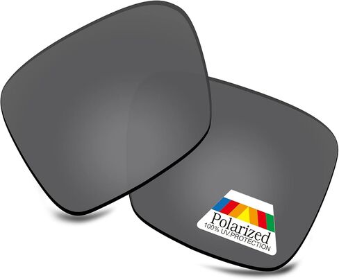 Bwake POLARIZED Replacement Lenses for Spy Cyrus Sunglasses - Dark Black in Saudi Arabia
