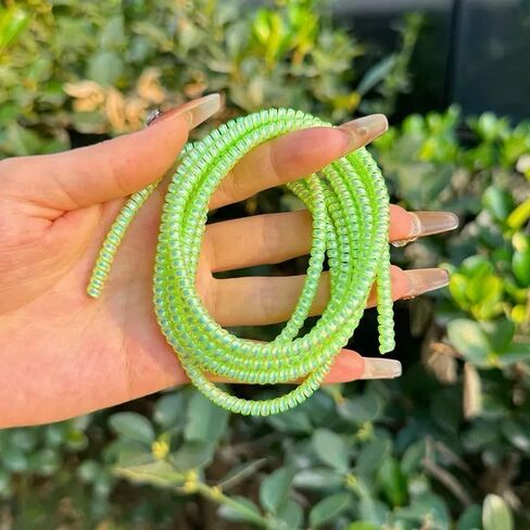 Cable Protector Animal Proof Wire Repair, Pink Cord Protector for Pets Headphone Saver Spiral Cable Wrap Strain Relief, Cord Sleeve for Phone Cable USB Date Cable in Kuwait