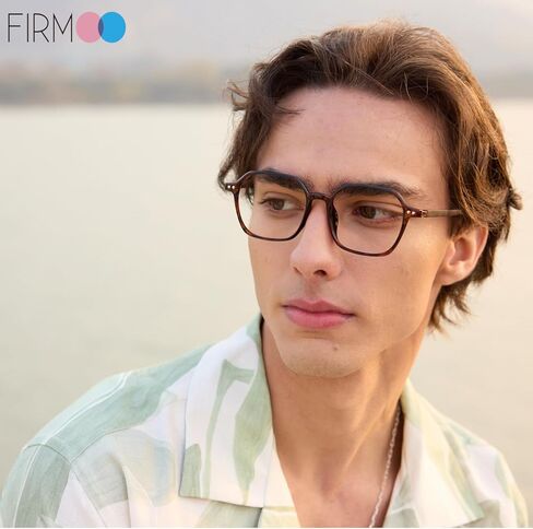 نظارات Firmoo TR90 Blue Light، نظارات كمبيوتر مضلعة خفيفة الوزن للغاية 10 جرام للنساء والرجال، مضادة لإجهاد العين (3 ألوان) in Kuwait