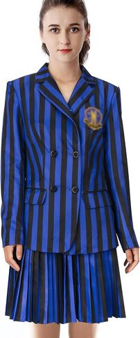 النساء زي الفتيات زي مدرسي مطوي تنورة الكبار المشارب الدعاوى مجموعات ملابس حفلات الهالوين in Kuwait