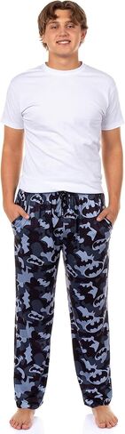 DC Comics Men's Batman Pajama Pants Camo Bat Sginal Sleep Lounge Bottoms in Saudi Arabia