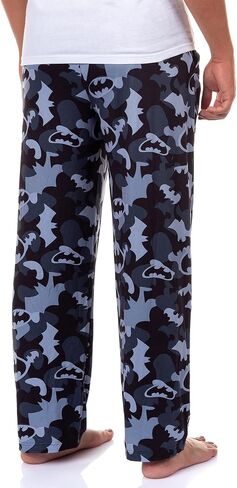 DC Comics Men's Batman Pajama Pants Camo Bat Sginal Sleep Lounge Bottoms in Saudi Arabia
