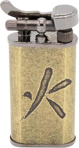 Takara Japanese Dual Flame أنابيب أخف وزناً - قابلة لإعادة التعبئة ، الزاوية والقابلة للتعديل ذات الأطول الناعمة ، قمة فليب ، ودية السفر ، وتستخدم البوتان (النحاس) in Kuwait