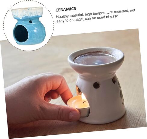 1Pc Ceramic Incense Burner for Home and Office Decorative Censer Table Decor for Meditation and Relaxation in Saudi Arabia