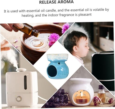 1Pc Ceramic Incense Burner for Home and Office Decorative Censer Table Decor for Meditation and Relaxation in Saudi Arabia
