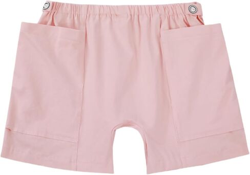 WEEOATAR Women Ostomy Pants Patient Underwear Incontinence Care Shorts,2 Side Pockets to Store Urine Bags Easy to Use,Fistula Pants for Nephrostomy,Suprapubic and Biliary Catheters(Pink,L) in Saudi Arabia