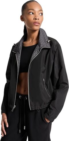 Michael Kors womens Reversible Mk Logo Jacket in Saudi Arabia