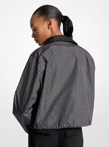 Michael Kors womens Reversible Mk Logo Jacket in Saudi Arabia