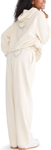 Aeropostale Womens Heart Applique Wide Leg Pants in Saudi Arabia