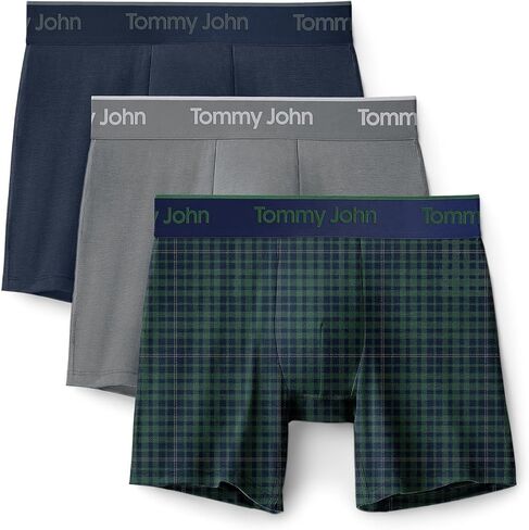 سراويل داخلية للرجال من Tommy John Second Skin Modal بمقاس 15.24 سم، عبوة من 3 قطع in Kuwait