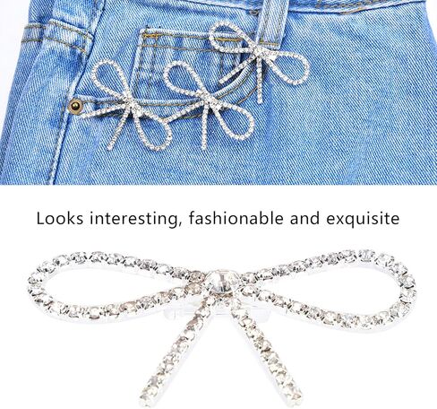Women Bow Brooch, Rhinestone Bow, Brooches and Pins for Women Bulk, Bow Pin Hat Pins 5.5x2.8cm in Saudi Arabia