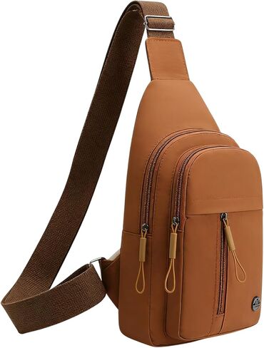 Crossbody Small Backpack Casual Sling Daypack for Men & Women Waterproof Chest Bag Lightweight Shoulder Bag for Travel,Shopping,Athletic,Jogging,Hiking,Running Blue in Kuwait