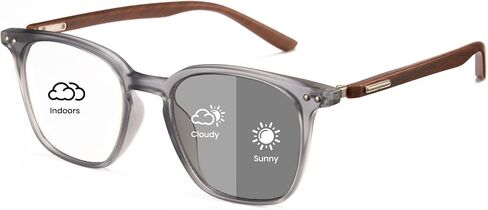 Cyxus Photochromic Glasses for Women Men UV Protection with Blue Light Blocking 8287 in Saudi Arabia