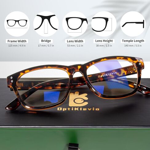 Blue Light Blocking Glasses men women Computer Gaming Glasses men women Photochromic Glasses Night Driving Glasses Anti Eyestrain Glare Better Sleep Tortoiseshell in Saudi Arabia