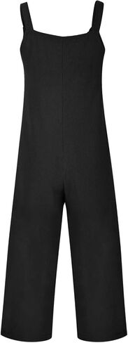 JiXiang Women Overalls Jumpsuits Loose Casual Dressy Sleeveless Baggy Harem Pants Romper Jumpers 2025 Trendy Summer Outfits in Saudi Arabia
