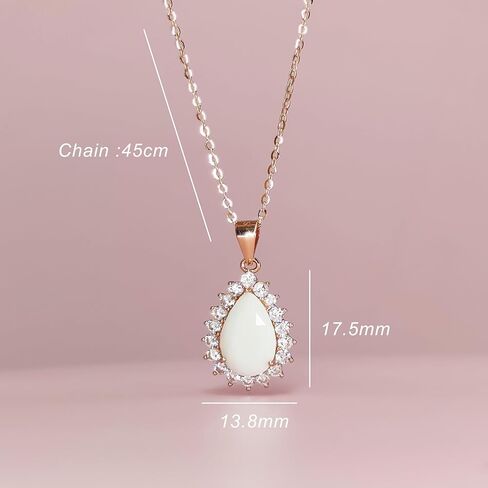 Love Catcher DIY Breast Milk Jewelry KIT, Sterling Silver Breastmilk Teardrop Necklace KIT, New Mom Gift, Mother's Day/Christmas/Birthday Gift for Her, Newborn Gift in Saudi Arabia