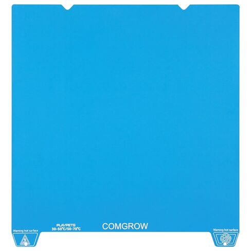 PEI Sheet 235x235mm, Ender 3 Bed Magnetic Flexible Heated Bed with Adhesive for Neptune 3 Pro/Neptune 4/Kobra/Creality Ender 3/Ender 3 V2/Ender 3 Pro/Ender 3 Neo/Ender 3 V2 Neo/Ender 3 S1 3D Printer in Kuwait