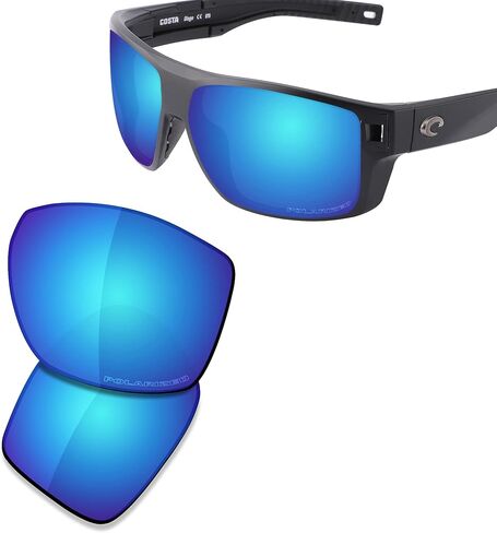 SAUCER Premium Replacement Lenses Compatible with Costa Del Mar Diego 06S9034 Sunglasses in Saudi Arabia
