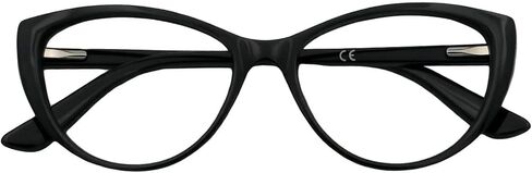 Classic Cateye Reading Glasses for Women – Retro Butterfly Frame, Blue Light Blocking Readers, HD Lens, Spring Hinge in Saudi Arabia