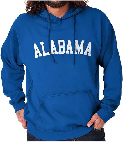 سويت شيرت بغطاء للرأس كلاسيكي تقليدي بسيط من ألاباما للنساء والرجال in Kuwait