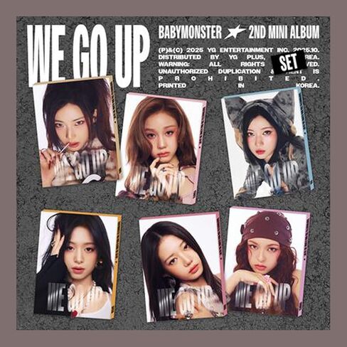 BABYMONSTER WE GO UP 2nd Mini Album (PATTERN - ASA Ver.) in Saudi Arabia