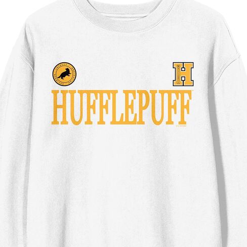 قميص من النوع الثقيل Bioworld Harry Potter Hufflepuff Mascot للبالغين ذو رقبة دائرية وأكمام طويلة in Saudi Arabia
