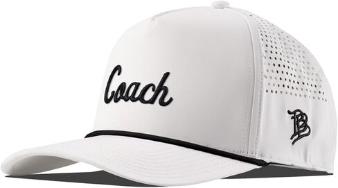 Branded Bills Coach PVC Curved 5 Panel Rope, Snapback Closure, Lightweight, Comfortable Baseball Cap in Saudi Arabia