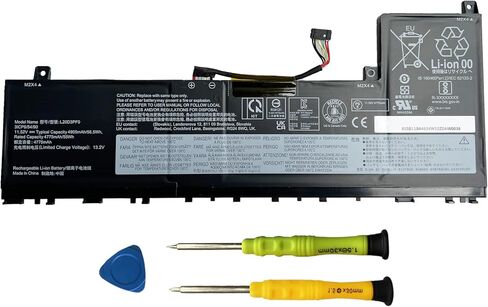 L20C3PC2 L20D3PC2 Laptop Battery Replacement for Lenovo Ideapad Gaming 3-15ACH6 Type-82K2 82MJ Ideapad Gaming 3-15IHU6 Type-82K1 82MG Series SB11B96716 L20M3PC2 SB11B96717 SB11B96720 45Wh 3910mAh in Saudi Arabia