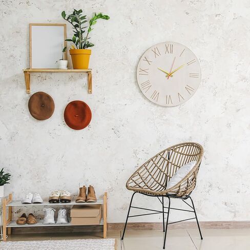 استبدال آلية الساعة باتيكل، آلية ساعة كوارتز تعمل بالبطارية، ساعة حائط DIY من الألومنيوم ومجموعة محرك حركة كتم الصوت، ذهبي in Saudi Arabia