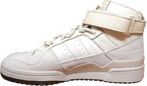 حذاء رياضي رجالي من adidas Originals Ivy Park Forum Mid (ألومنيوم/أبيض/بني، 8.5) in Saudi Arabia