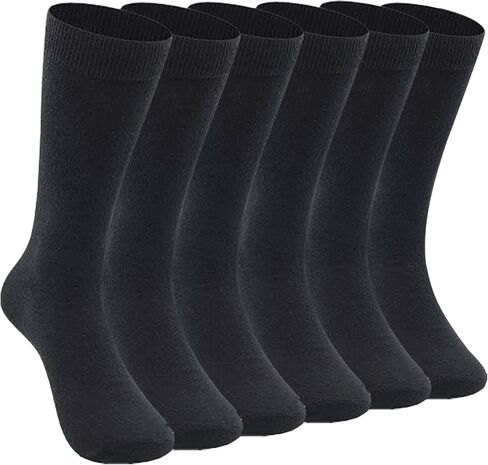 Mens Socks, Ankle Crew Dress Socks for Men, Black Running Hiking Working Size 10-13 in Saudi Arabia