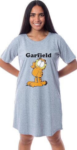 INTIMO Garfield Comic Womens' I'm Cute Pose Pajama Dorm Sleep Shirt Nightgown in Saudi Arabia