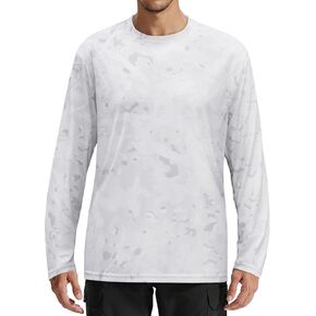 Loogu Men's Camo Shirt Lightweight Turkey Hunting Shirt قمصان مموهة للرجال قميص طويل الأكمام in Kuwait