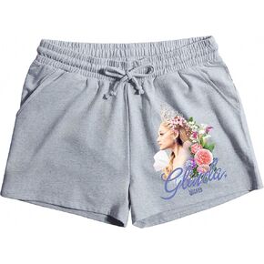 Wicked: for Good Glinda Women’s Heather Gray Lounge Shorts in Saudi Arabia