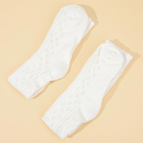2 Pairs Lace Knee High Socks, Lace Fishnet Stockings Laces Boot Socks Knee High Sock Fishnet Boot Sock One Size in Saudi Arabia