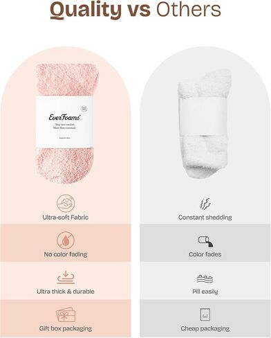 EverFoams Cozy Women Chenille Socks 3-Pair Set in Saudi Arabia