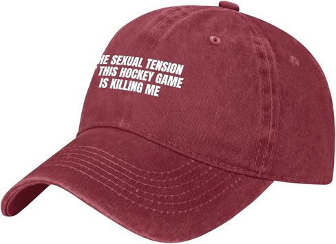 The Sexual Tension at This Hockey Game is Killing Me Hat for Women Stylish in Saudi Arabia