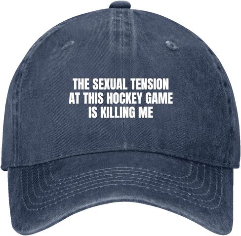 The Sexual Tension at This Hockey Game is Killing Me Hat for Women Stylish in Saudi Arabia