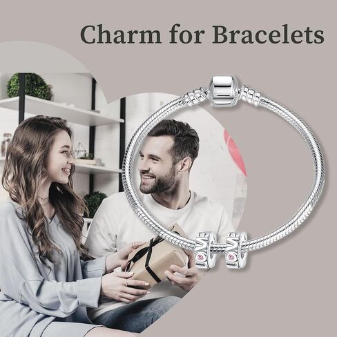 مجوهرات 2 قطعة مقاطع على السحر 925 الفضة الاسترليني الحب القلب أمي نجم البحر القمر سدادات الفواصل للنساء تناسب الأساور عيد الأم عيد الميلاد هدايا عيد الميلاد للأمهات الأصدقاء in Saudi Arabia