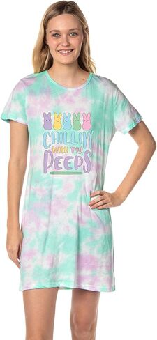 بيجامة نسائية من INTIMO لعيد الفصح من Chillin' Marshmallow Candy Pastel Nightgown in Saudi Arabia