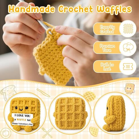 Valentines Day Her Him Gifts for Husband Wife Boyfriend Girlfriend, Valentines Day Love You Gifts for Men Women Couple Romantic Gift, to My Love, Cute Handmade Crochet Present in Saudi Arabia