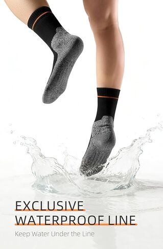 Waterproof Socks for Men & Women Extra Thick Merino Wool – Warm Winter Thermal Outdoor Hiking & Skiing Socks in Saudi Arabia