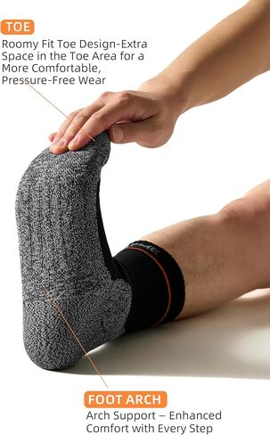 Waterproof Socks for Men & Women Extra Thick Merino Wool – Warm Winter Thermal Outdoor Hiking & Skiing Socks in Saudi Arabia