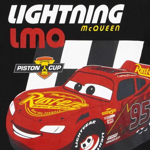 Disney Pixar Cars Lightning McQueen Shirt, Lightning McQueen Boys Shirts, Boys Long Sleeve Shirt in Saudi Arabia
