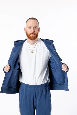Spoonie Threads True Navy All-Access Full Zip Hoodie in Saudi Arabia